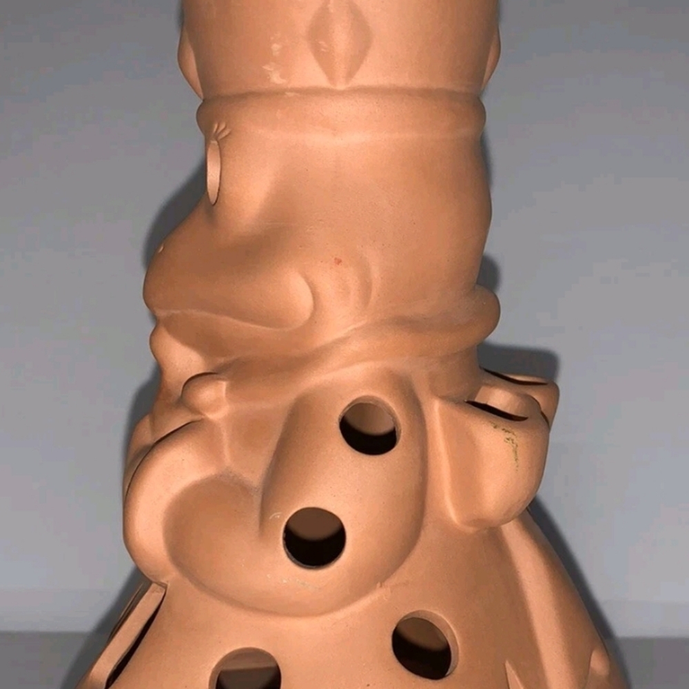 PartyLite Terracotta Frog Prince Princess Candle Holder - Picture 10 of 13